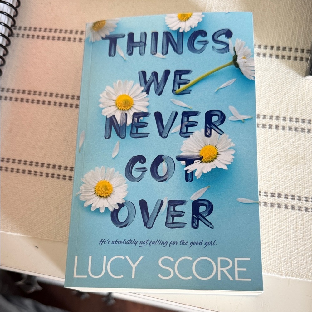 "Things We Never Got Over" Paperback Book - Blue